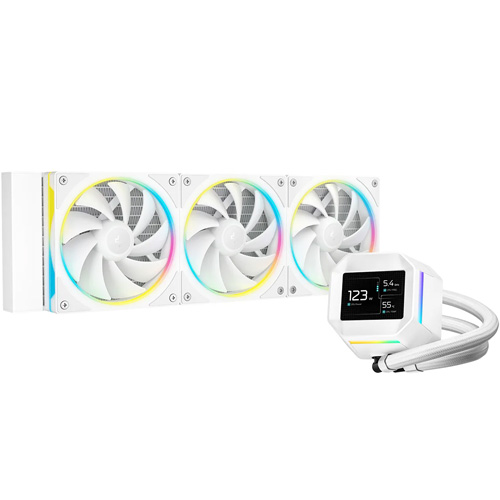 DeepCool LM360 (White) AIO ARGB w/ 2.4 inch Screen